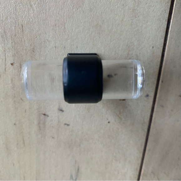 Knob, acrylic bar knob,Matt Black, and clear new in packaging by Liberty - Picture 13 of 17